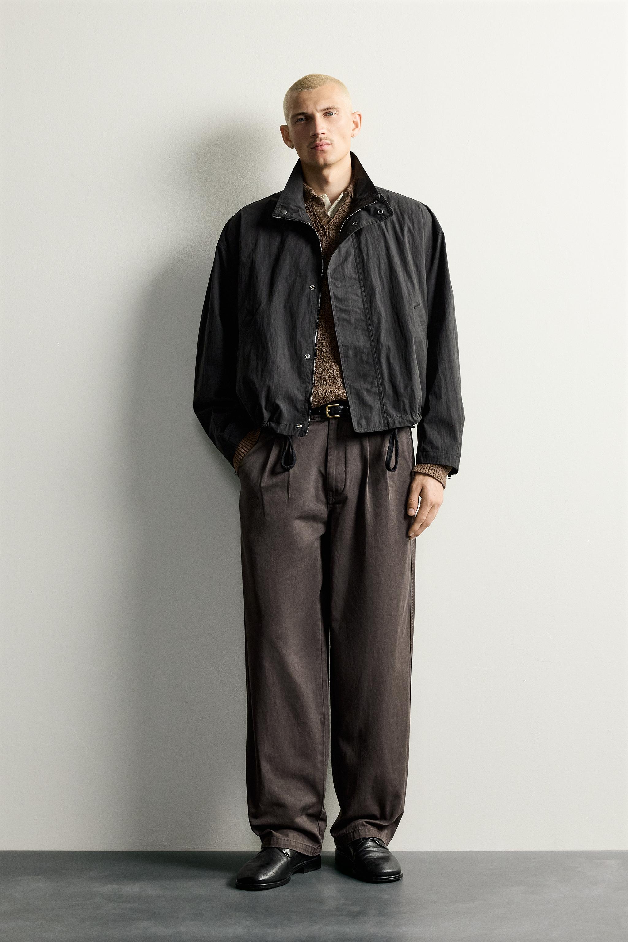 CROPPED-FIT JACKET